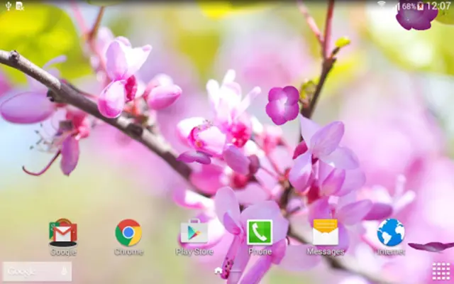 Sakura Garden Live Wallpaper android App screenshot 2