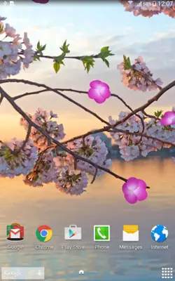 Sakura Garden Live Wallpaper android App screenshot 3