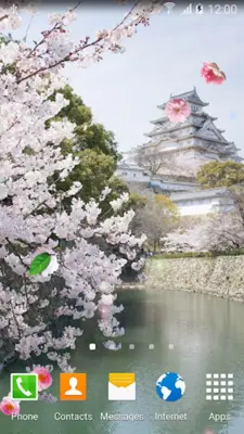 Sakura Garden Live Wallpaper android App screenshot 4