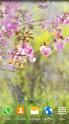 Sakura Garden Live Wallpaper android App screenshot 7